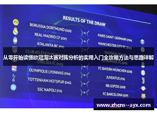 从零开始读懂欧冠淘汰赛对阵分析的实用入门全攻略方法与思路详解 从零开始读懂欧冠淘汰赛对阵分析的实用入门全攻略方法与思路详解